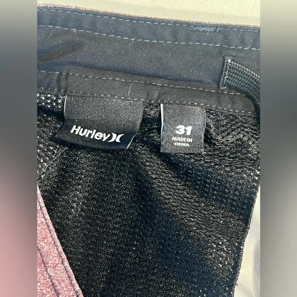 Men’s Hurley‎ plaid walk shorts size 31